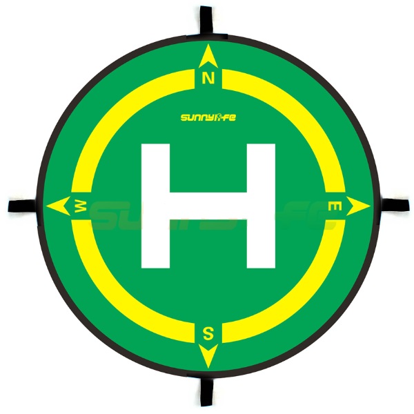 Rubberized landing pad 50 CM for drones, main view