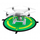 Rubberized landing pad 50 CM for drones, with copter