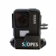 Держатель для GoPro камер Rogeti Slopes Black Edition с HERO7 Black возможный ракурс
