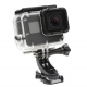 Поворотне кріплення-защіпка для GoPro - Quick Release J-Hook Buckle, з камерою загальний план