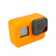 Silicone case for GoPro HERO7, HERO6 and HERO5 without frame orange