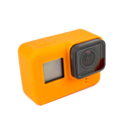 Silicone case for GoPro HERO7, HERO6 and HERO5 without frame blue