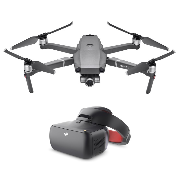 Квадрокоптер DJI Mavic 2 Zoom + DJI Goggles Racing Edition