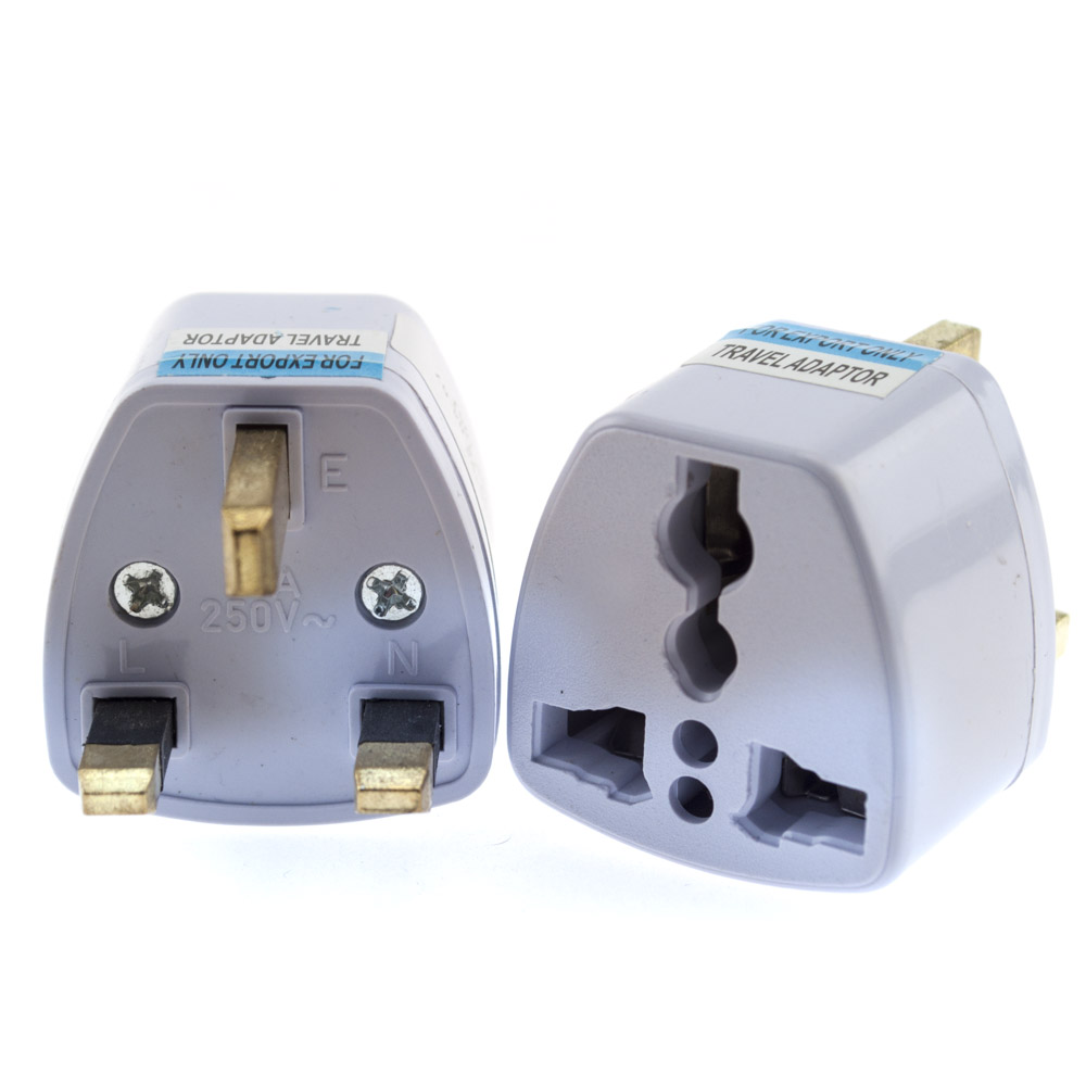 EU/US - UK type G 10A plug adapter