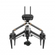 Katana i2 system for shooting on DJI Inspire 2 on the ground, with copter and remote front view