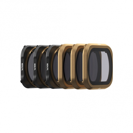 Полный набор ND и ND/PL фильтров PolarPro серии Cinema для DJI Mavic 2 Pro