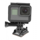 Поворотное крепление-защелка для GoPro - Quick Release Buckle, с камерой