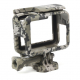 Camouflage protective frame housing for GoPro HERO7, HERO6 and HERO5 Black, overall plan