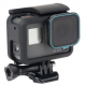 Поляризационный СPL фильтр для GoPro HERO7, HERO6 и HERO5 Black без корпуса, на камере