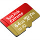 Memory card, SANDISK, microSDXC, 64GB, Extreme, A2, C10, V30, U3