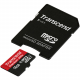 Карта пам'яті TRANSCEND, PremiumX400, microSDHC, 16GB Class 10, UHS-I, microSD adapter