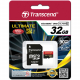Memory card, TRANSCEND, UltimateX600 32GB, microSDHC, Class 10 UHS-I, SD adapter, full HD, blister, pack