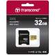 Карта пам'яті, TRANSCEND 500S, microSDHC 32GB, UHS-I U3, microSD adapter, блістер, упаковка