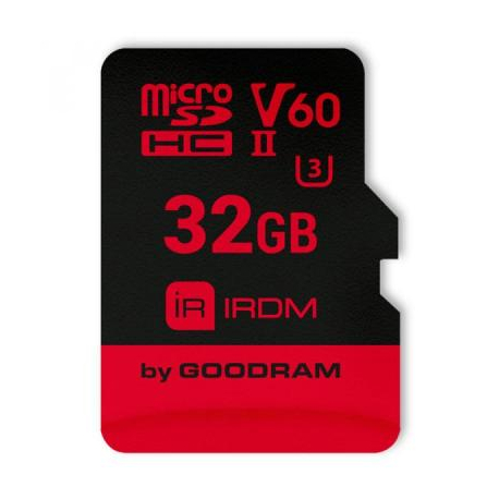 Карта пам'яті, GOODRAM IRDM microSDHC 32GB UHS II V60 U3