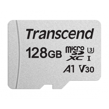 карта памяти, microSDXC, TRANSCEND 300S, 128 Gb
