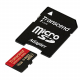 Memory card, TRANSCEND Ultimate, 600x microSDHC, 16GB, microSD Adapter