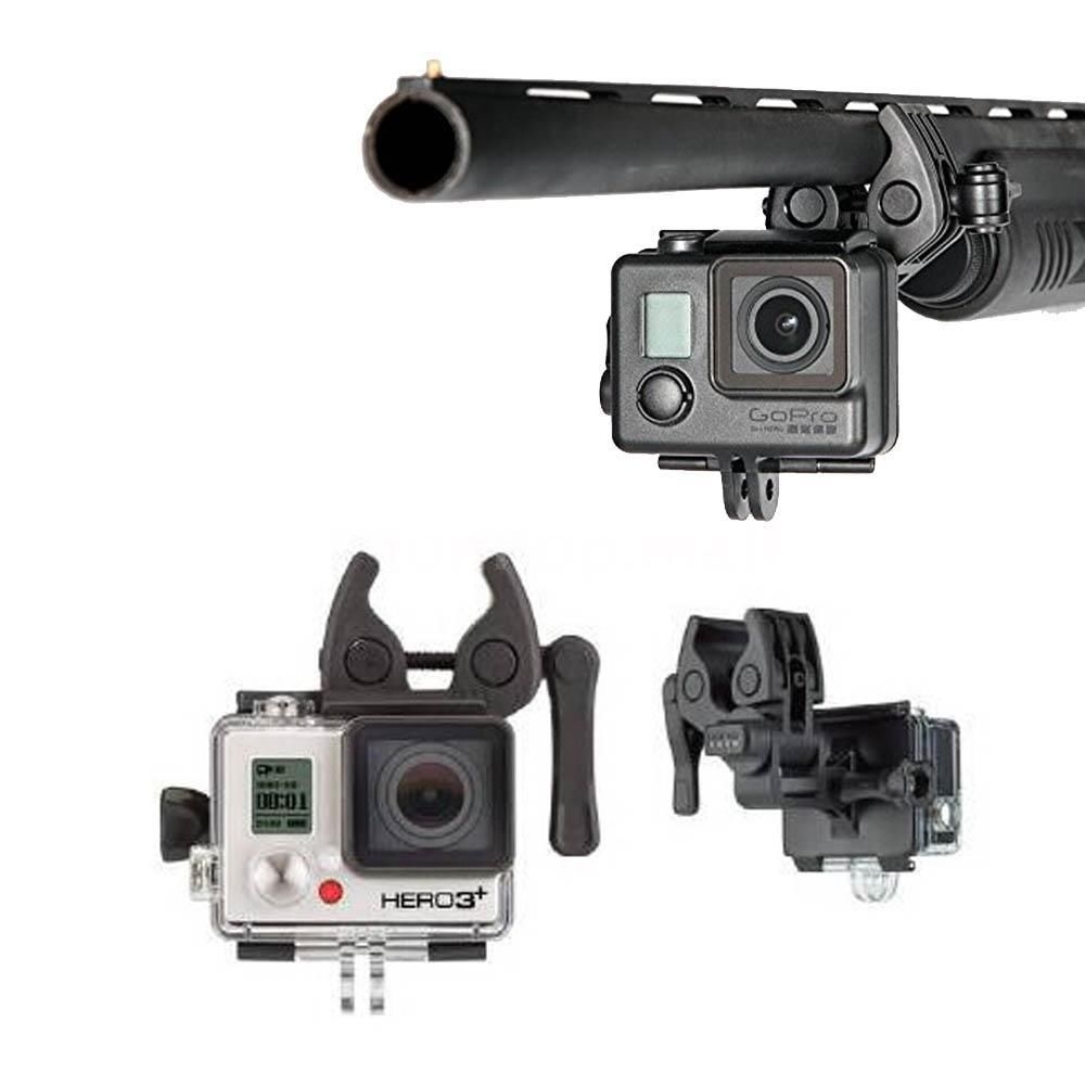 Sportsman mount for fishing rod, bow and gun for GoPro
