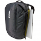 Thule Subterra Travel Backpack 34L, side view, dark gray