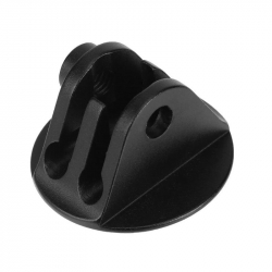 Tripod mount with through hole for GoPro