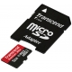 Карта памяти Transcend 32GB Premium Class 10 MicroSDHC UHS-I 300x (комплект)