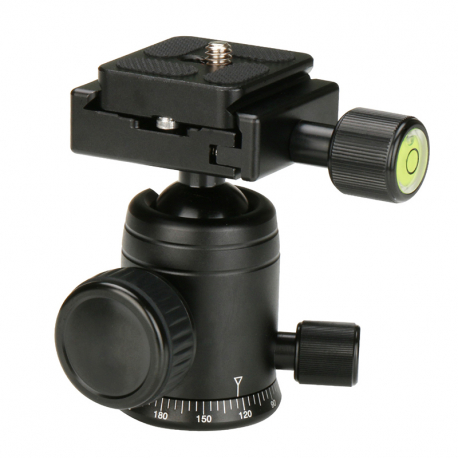 Ulanzi Black tripod ballhead three-dimensional head, main view