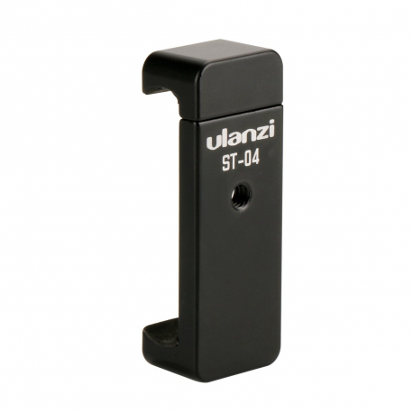 Ulanzi ST-04 Metal 360 Degree Phone Tripod Mount, clip without stand black