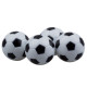 Black and white ball, table football ball, 36 mm ball