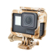 Camouflage protective frame for GoPro HERO7, HERO6 and HERO5 Black yellow