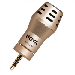 Микрофон BOYA BY-A100 для iPhone с портом mini jack 3,5 мм