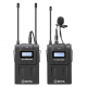 BOYA BY-WM8 Pro-K1 UHF Dual-Channel Wireless Microphone System, overall plan