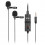 BOYA BY-M1DM Dual Omni-directional Lavalier Mic
