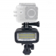 Ulanzi Waterproof Underwater LED Video Light, with a camera