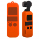 Силіконовий чохол Sunnylife для DJI Osmo Pocket зі страхувальним ремінцем, оранжевий