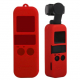 Силіконовий чохол Sunnylife для DJI Osmo Pocket зі страхувальним ремінцем, червоний