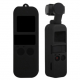 Силіконовий чохол Sunnylife для DJI Osmo Pocket зі страхувальним ремінцем, чорний
