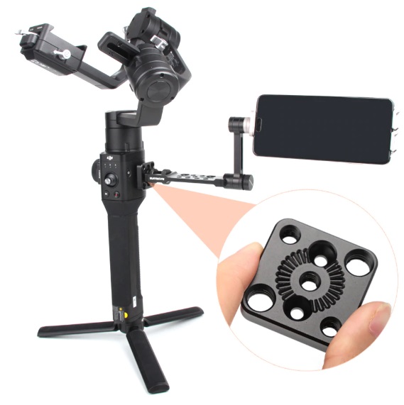 Расширительная пластина Sunnylife для DJI Ronin-S, главный вид
