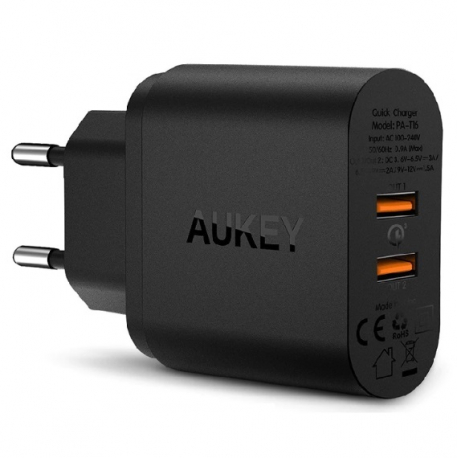 Зарядное устройство AUKEY Quick Charge 3