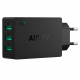 Зарядний пристрій AUKEY AiPower на 3 USB порта 30W, головний вид