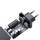 Зарядний пристрій AUKEY AiPower на 3 USB порта 30W, вигляд зсередини