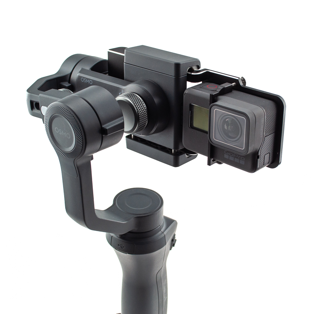 Адаптер для установки GoPro на DJI OSMO Mobile (Адаптер на стабилизаторе DJI OSMO Mobile 2)
