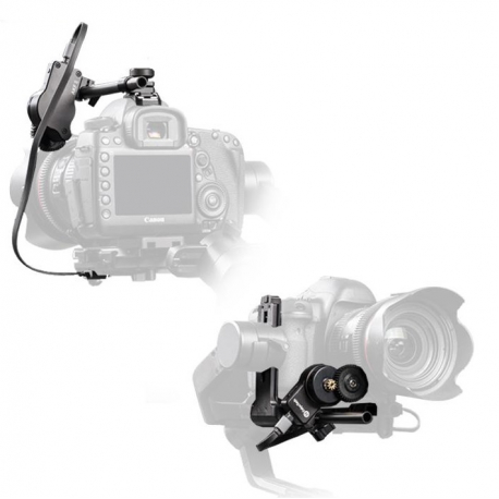 AKFII Brushless Motor Follow Focus Kit for AK2000 AK Series,  on camera