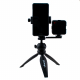 Microphone kit for capturing vertical video on phone (example of use)