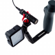 Микрофон и свет с выносом для стабилизатора телефона