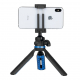 Міні-штатив Ulanzi ТТ20 з кріпленням для DSLR камер та смартфонів, зі смартфоном