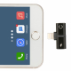 Ulanzi Lightning Adapter for iPhone, with phone