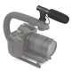 Shoot universal stereo microphone for DSLR cameras, with a camera
