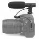 Shoot universal stereo microphone for DSLR cameras, side view