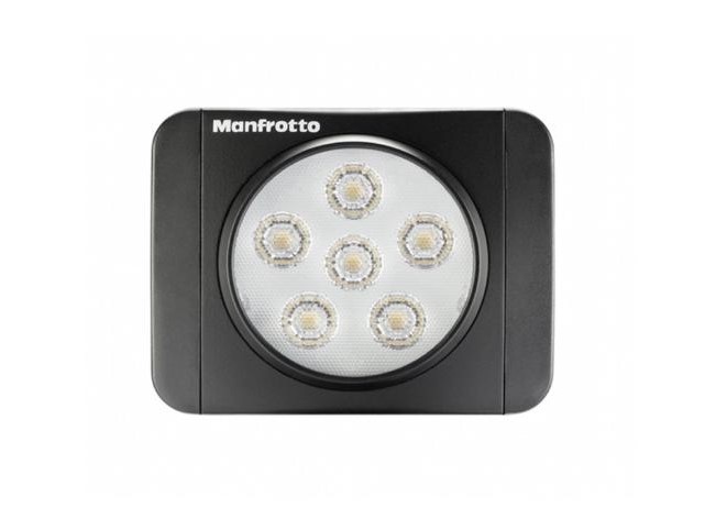 Dimmable LED camera light Manfrotto 6LED