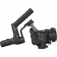 Zhiyun-Tech WEEBILL LAB Master Package, side view with a camera