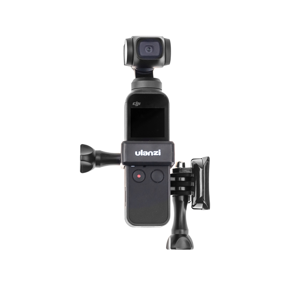 Крепление для DJI Osmo Pocket на шлем сбоку компактное (главный вид)